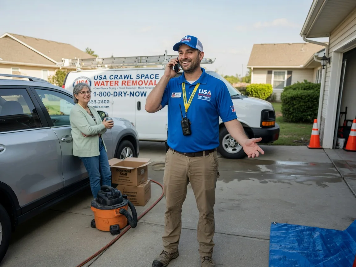 Crawl Space Water Removal Borup, MN FAQs
